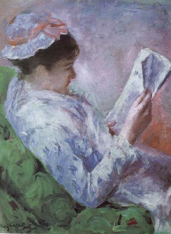 Artist-s sister, Mary Cassatt